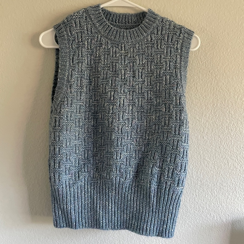 Light Blue Sweater Vest